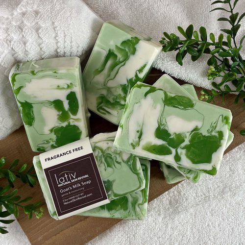 Goats Milk Soap Fragrance Free - Lativ Natural Skin Revival